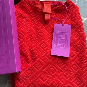 COPY - FENDI X SKIMS Mock Neck Long Sleeve Bodysuit!